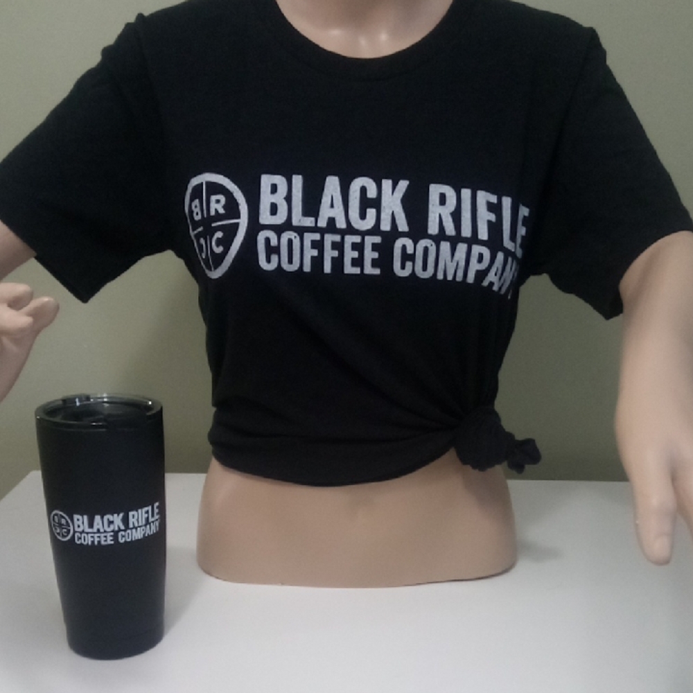 Black Rifle Coffee Company T-Shirt and Tumbler Set Small